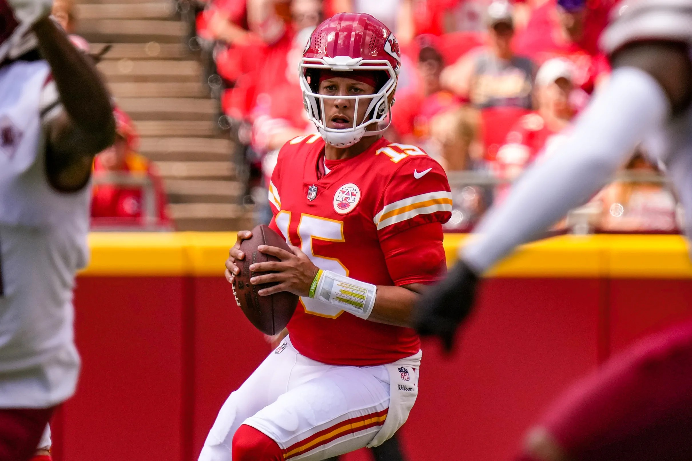 In Chiefs’ newlook offense, Mahomes says receivers will come from