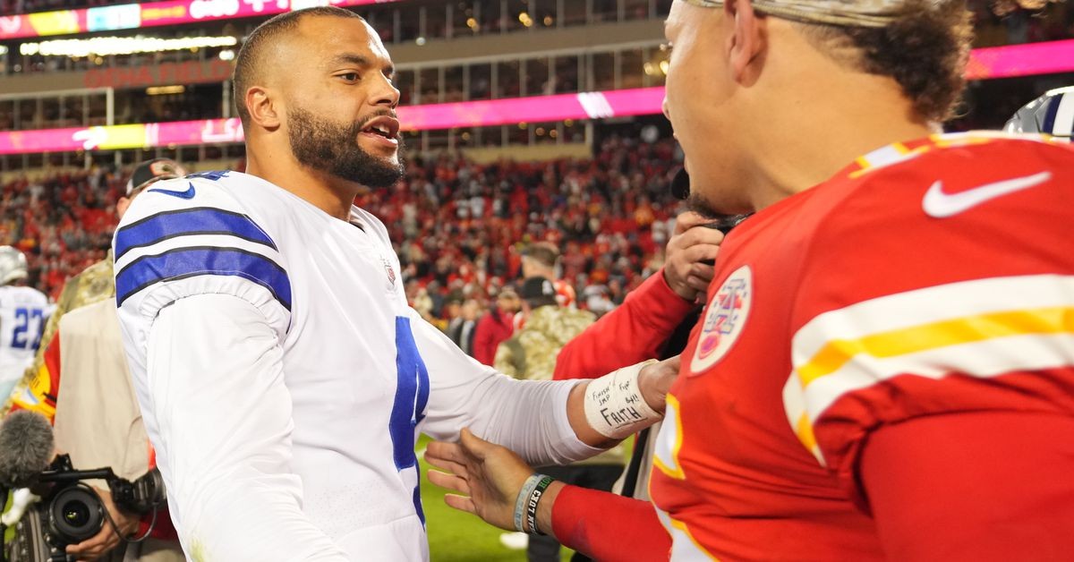 Arrowheadlines: Comparison Between Patrick Mahomes, Dak Prescott Debunked