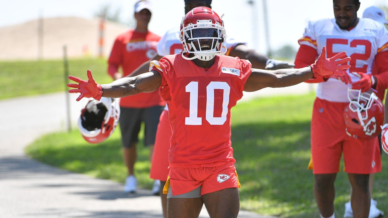 5 Day Tyreek Hill Workout Routine for Build Muscle