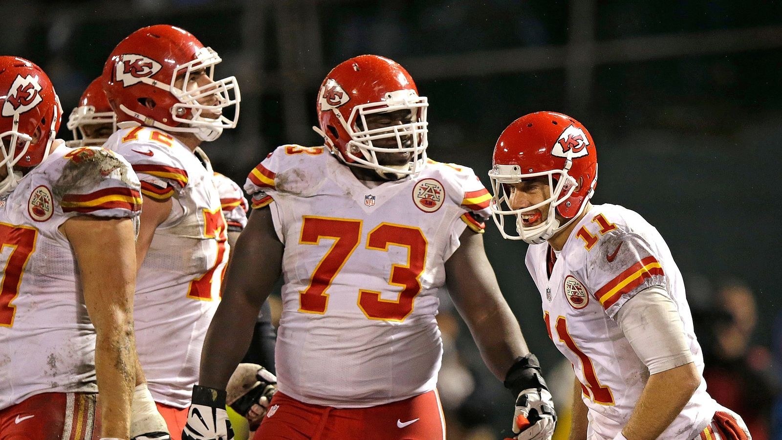 Average Chiefs olineman is massive but merely average size compared to others in NFL