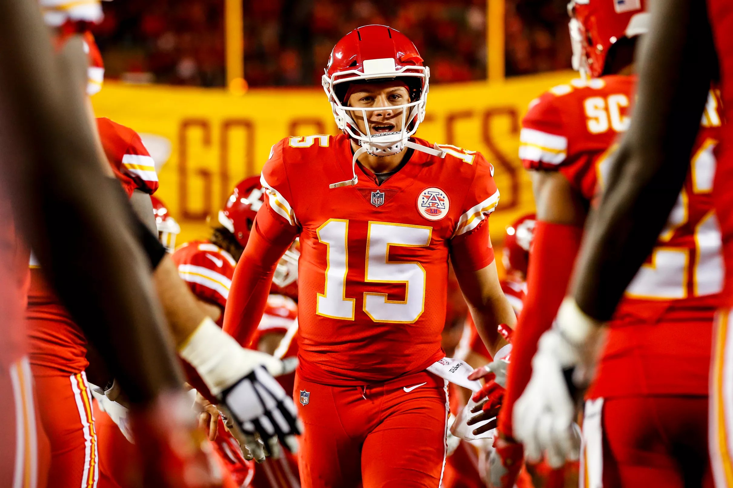 Chiefs to wear red-on-red against the Chargers Thursday night