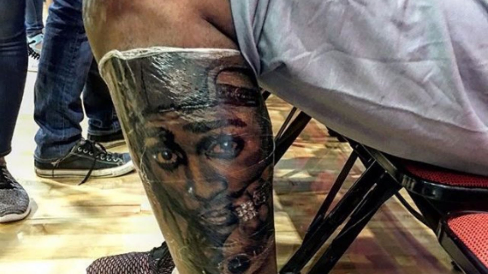 Kevin Durant Leg Tattoos - wide 5