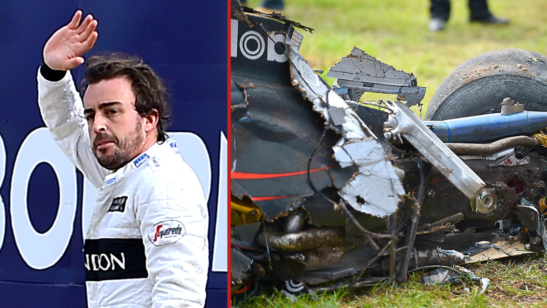 Driver walks away from horrific crash in Australian Grand Prix