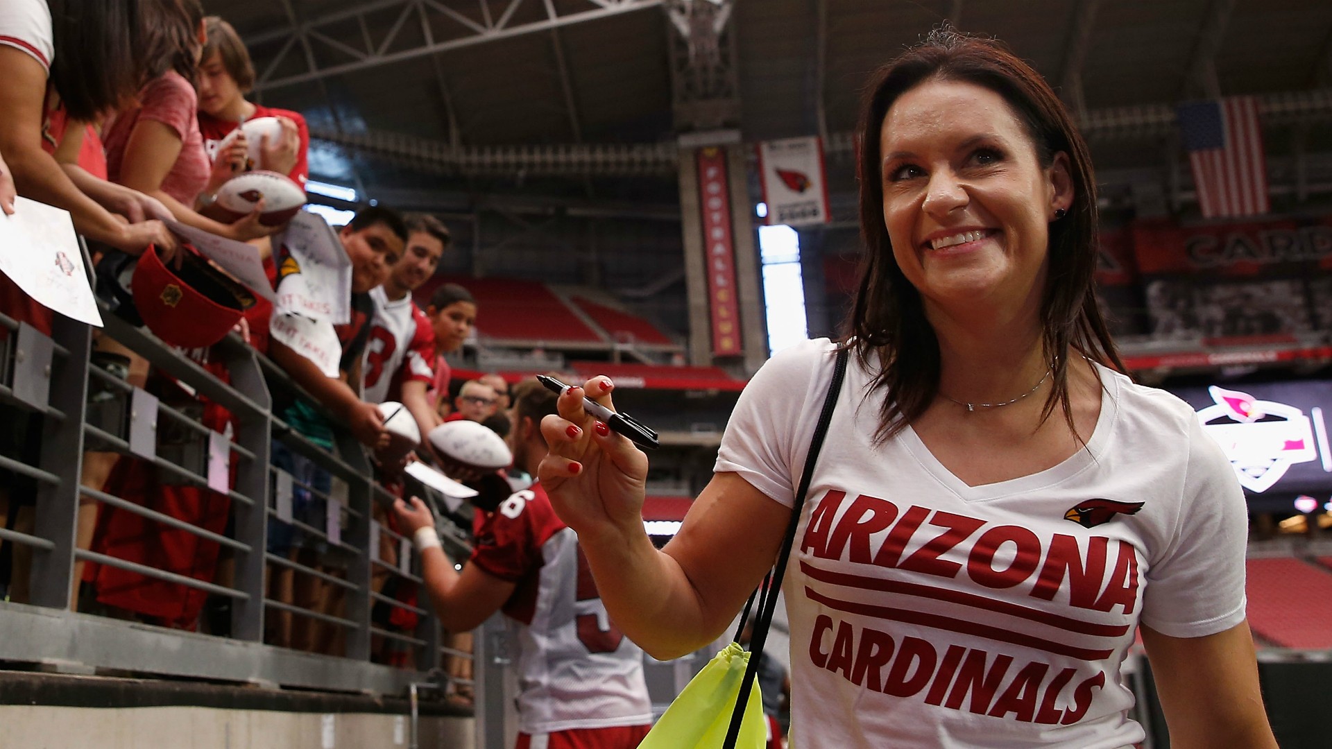 Former Cardinals coach Jen Welter believes women will play in NFL.