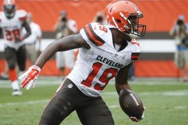 Browns Corey Coleman Returns To Action This Week Against Jacksonville