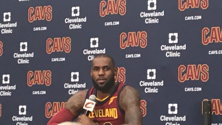 Cavs Media Day: Highlights From LeBron James