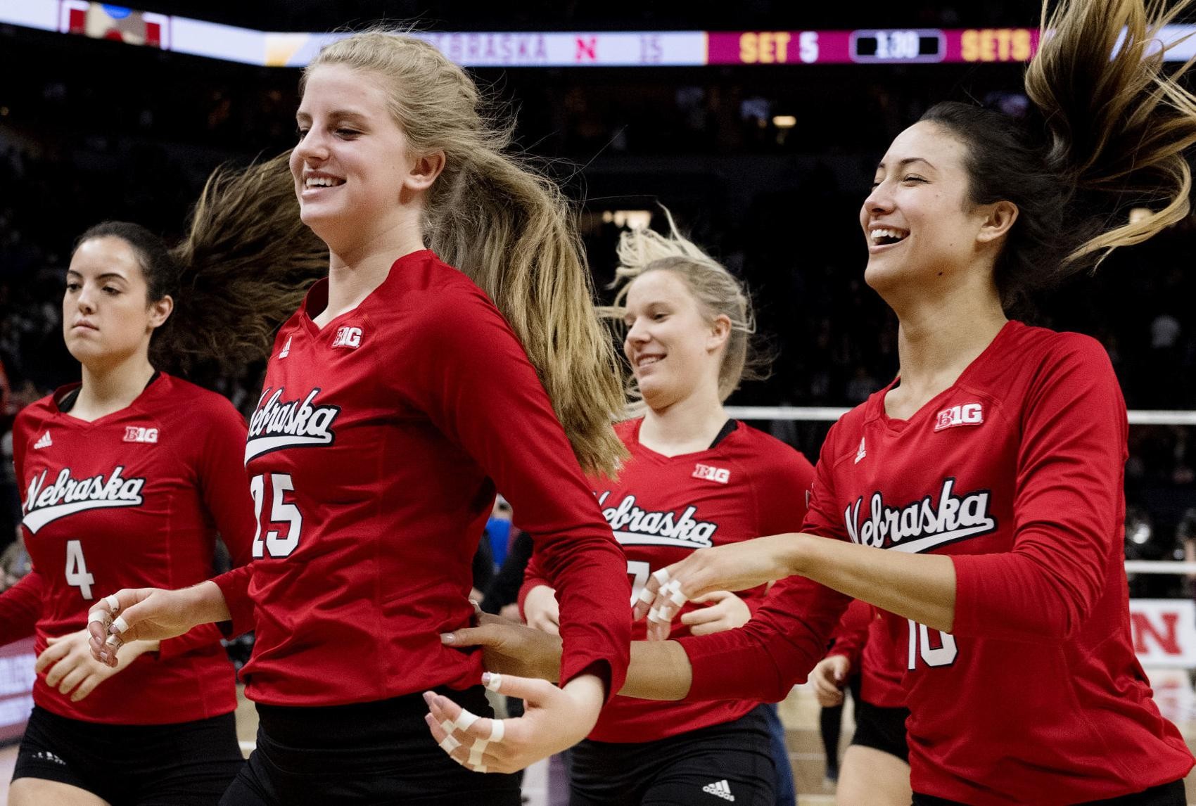 Final Four volleyball Nebraska back on the practice court ahead of