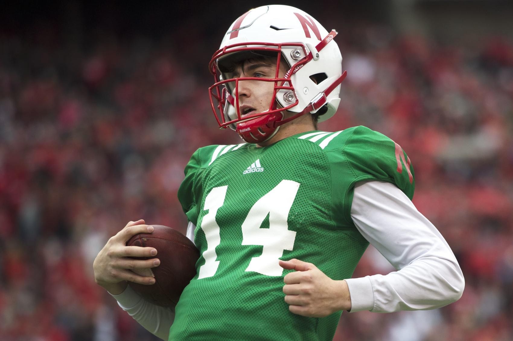 Husker QB race remains tight as camp end draws near; Akron preparations