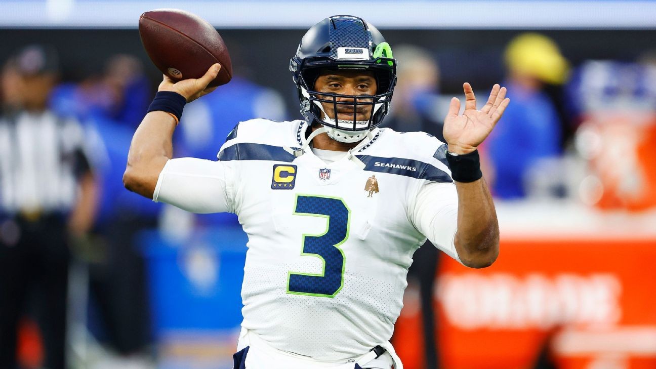 Russell Wilson Seahawks portrait