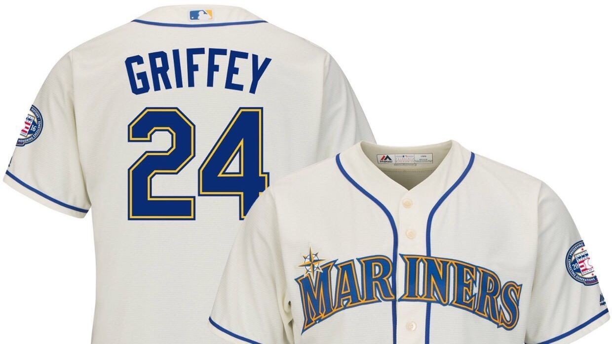 Seattle Mariners honor Ken Griffey Jr. with Hall of Fame retro jersey