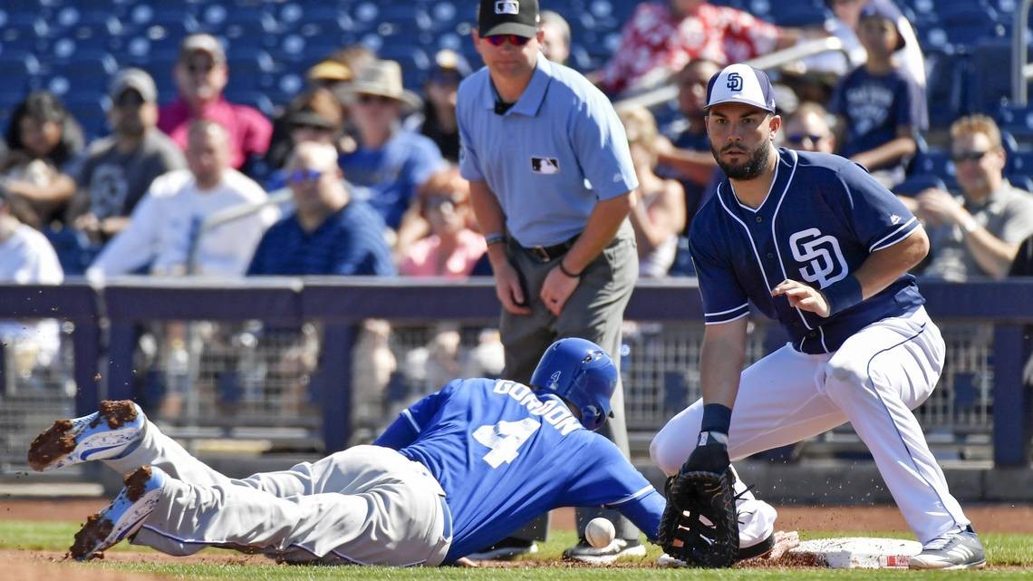 Padres 13, Royals 5 KC outhit as Hosmer plays against former team for