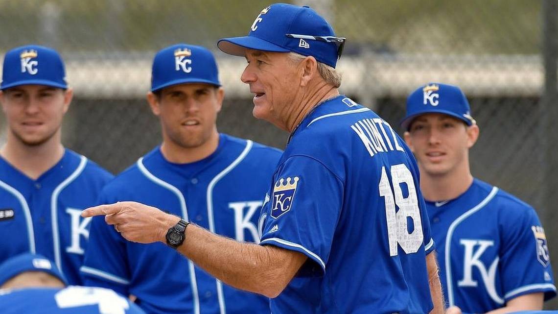 Rusty Kuntz won’t coach first base for Royals next season