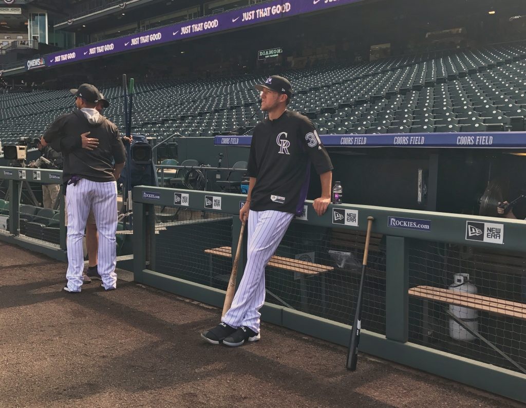 rockies dugout