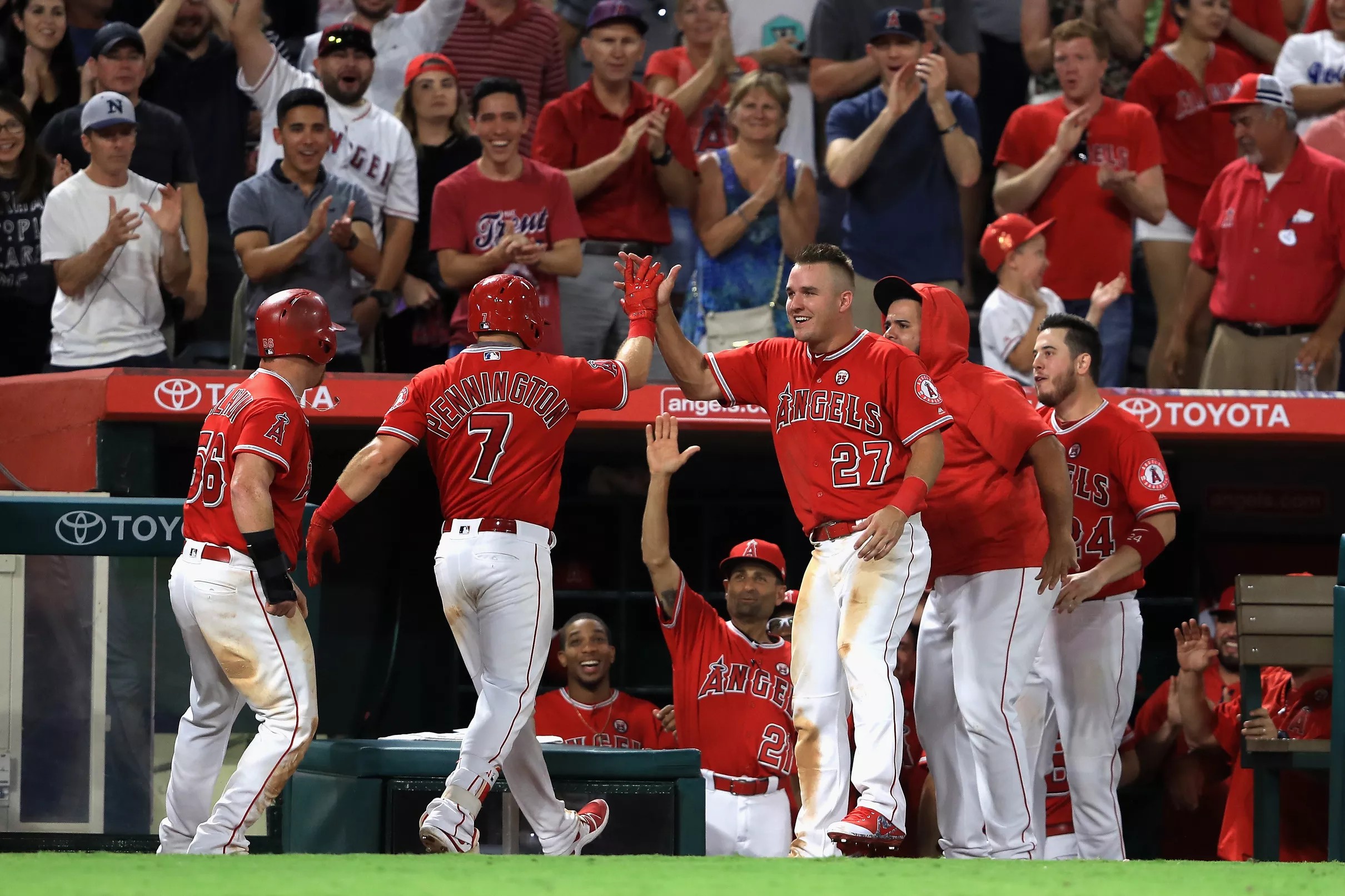 With yesterday’s big moves, Las Vegas suddenly likes the Angels odds of