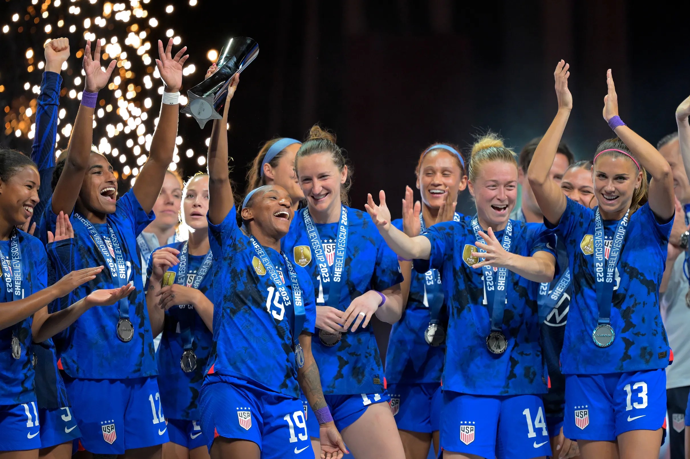 Major Link Soccer USWNT wins SheBelieves Cup