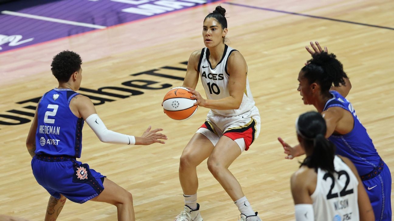 Las Vegas Aces Win Their First WNBA Title, Beating Connecticut Sun In ...