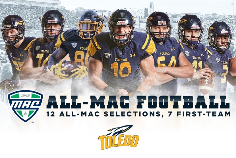 12 Rockets Named to AllMAC Football Team