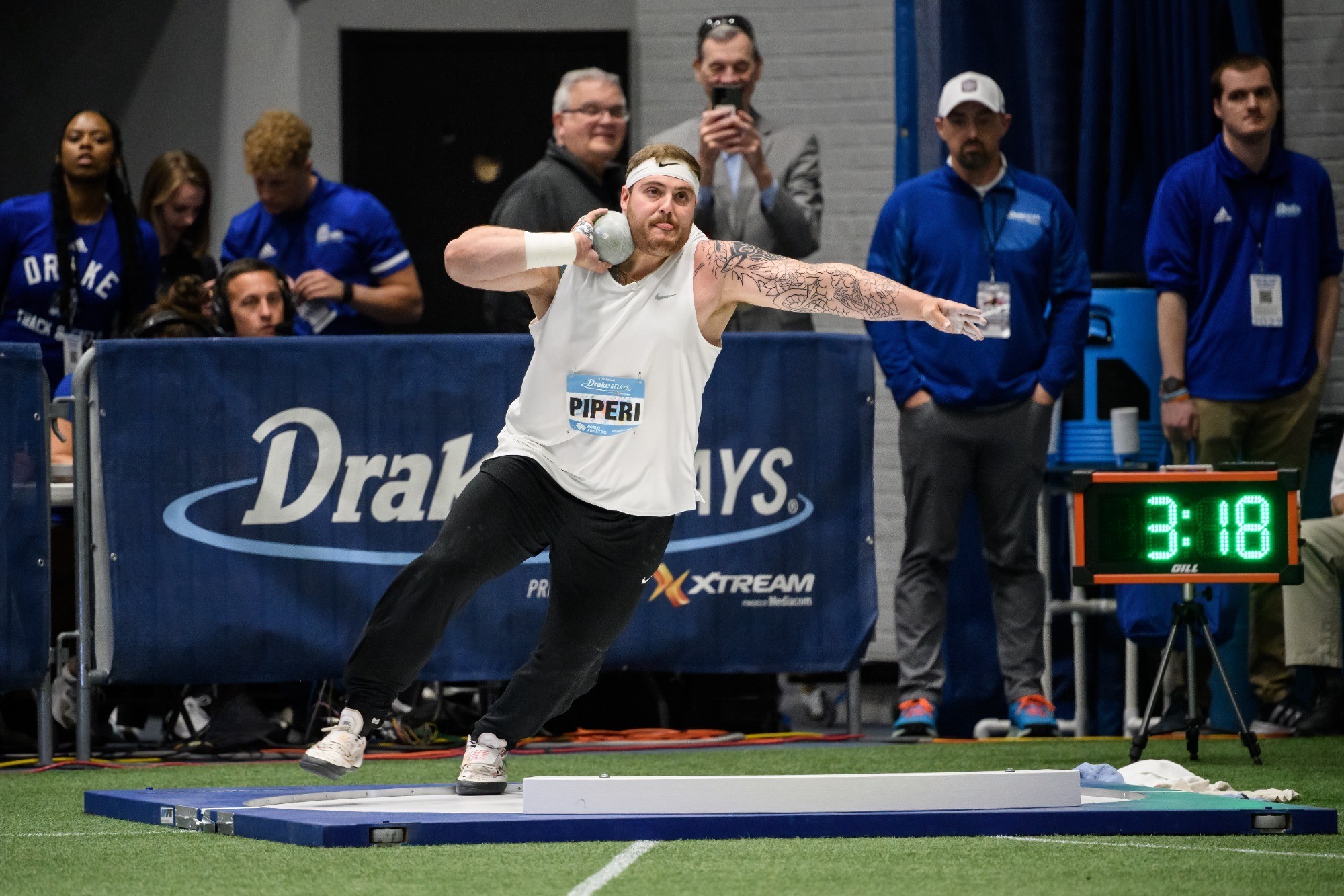 Lineups Revealed for Elite Shot Put and Team Shot Put Showcase at Drake