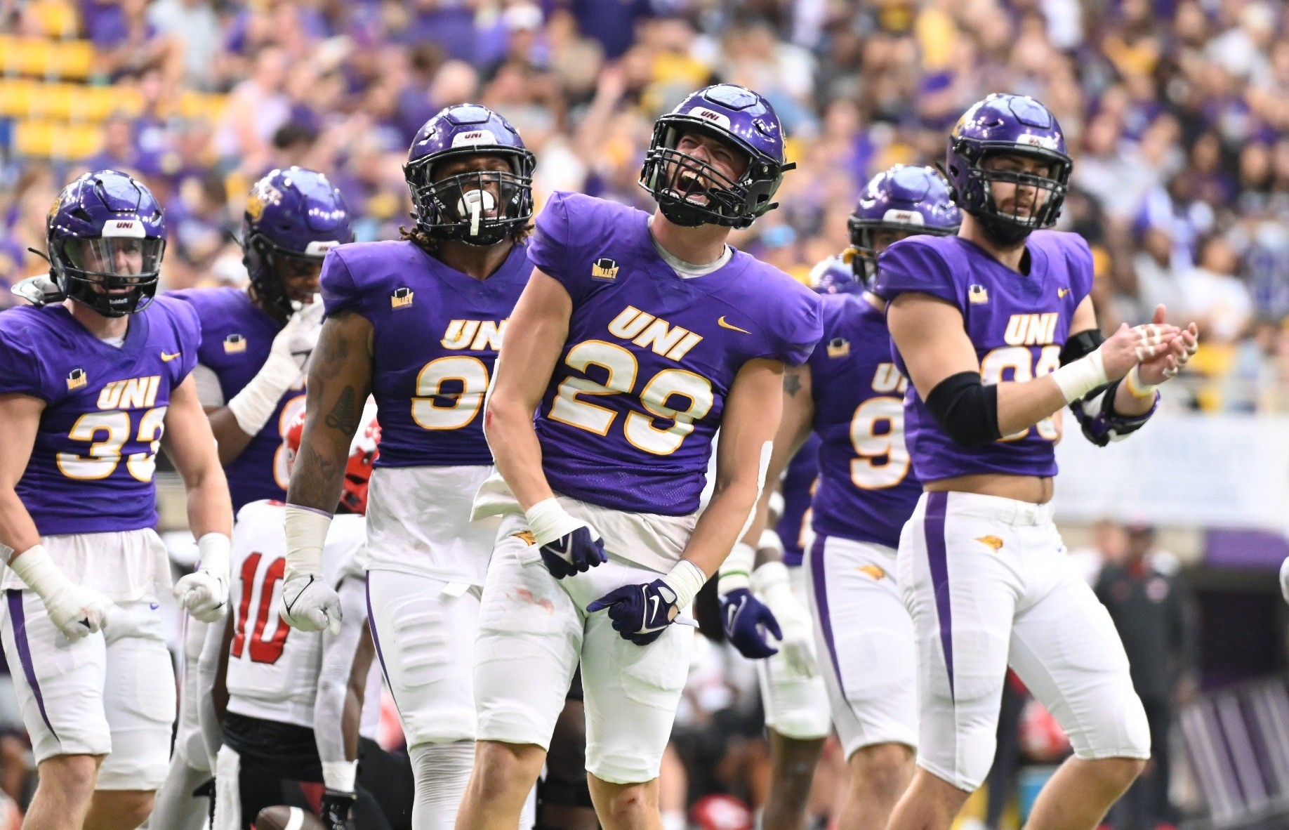 UNI football downs Youngstown State for first MVFC win of the season - UNI  Athletics