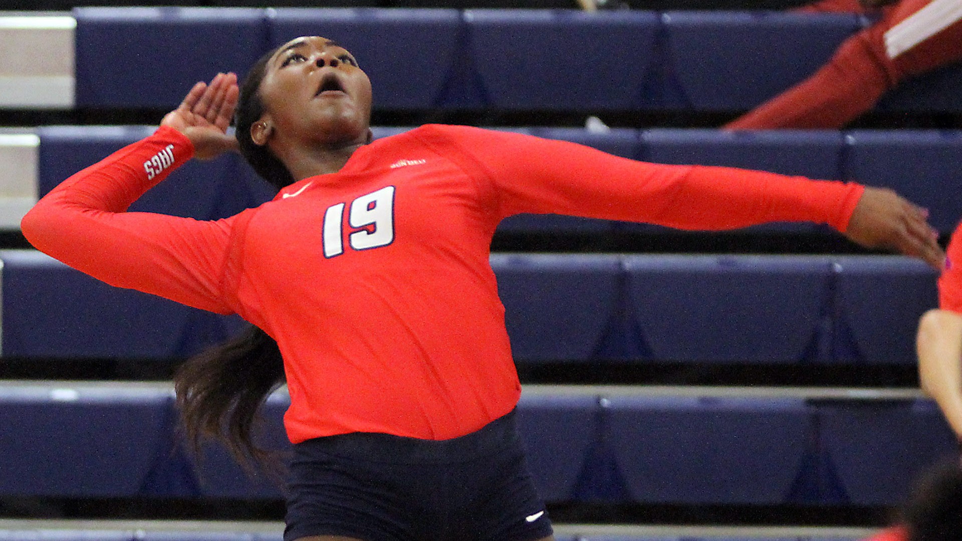 JAG VOLLEYBALL’S JONES NAMED SBC FRESHMAN OF THE WEEK