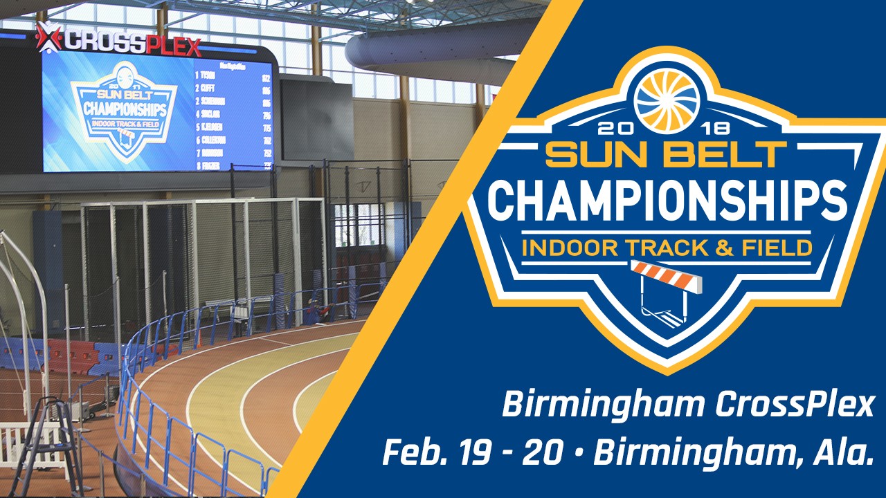 Sun Belt Indoor Track & Field Championships Return to Birmingham CrossPlex