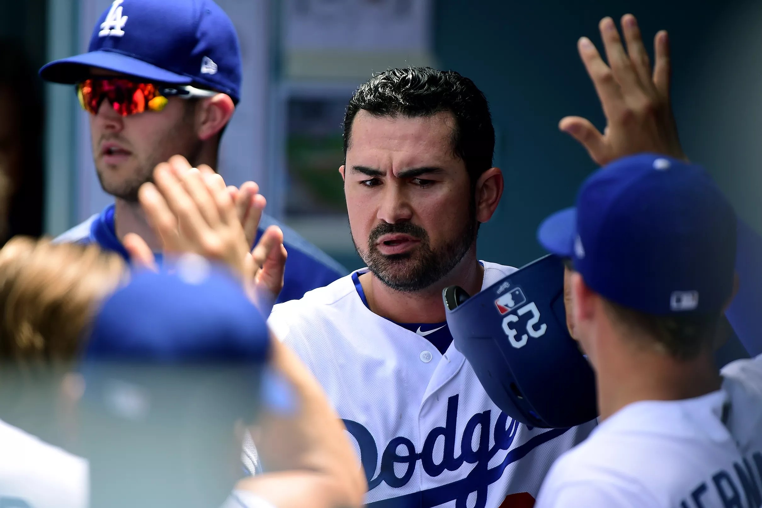 Adrian Gonzalez Homers In Oklahoma City Win