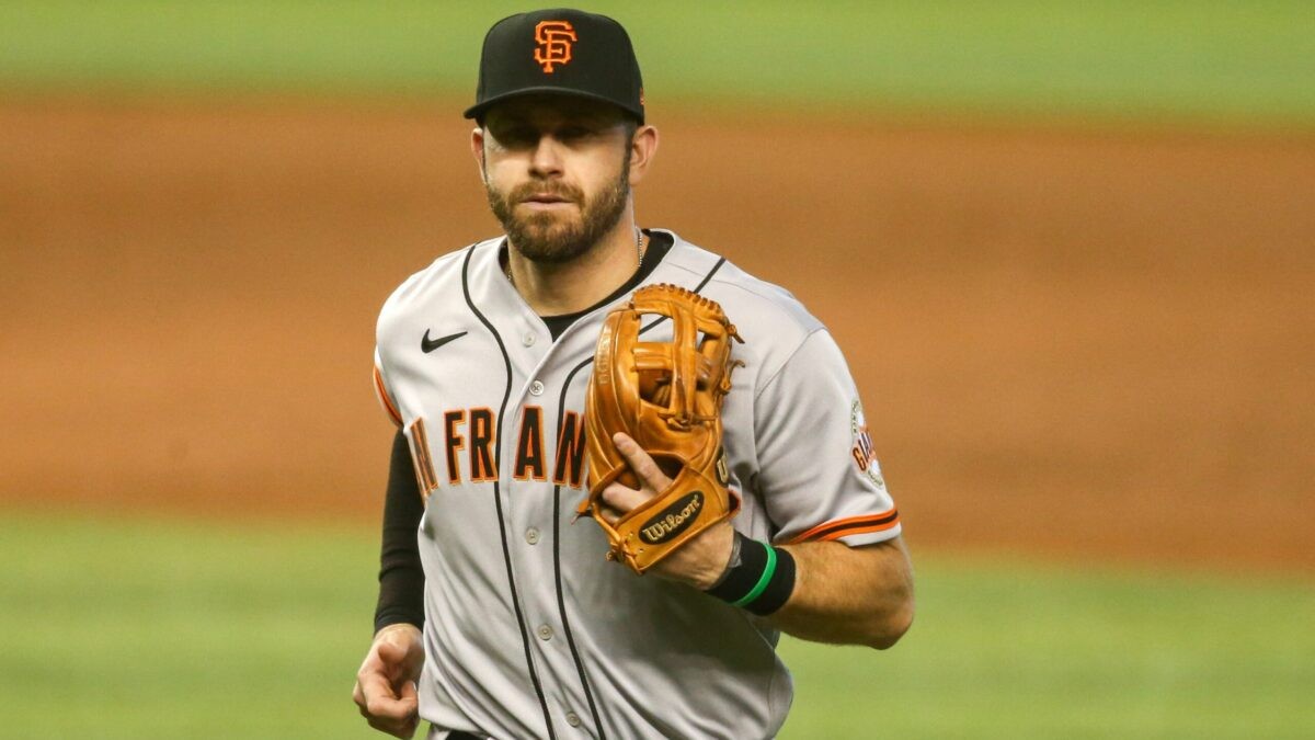 San Francisco Giants' Evan Longoria is back in the lineup