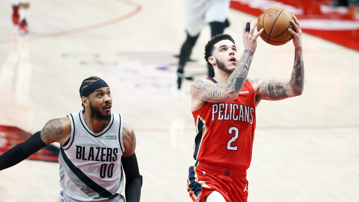 Lonzo Ball Questionable Monday versus Boston Celtics