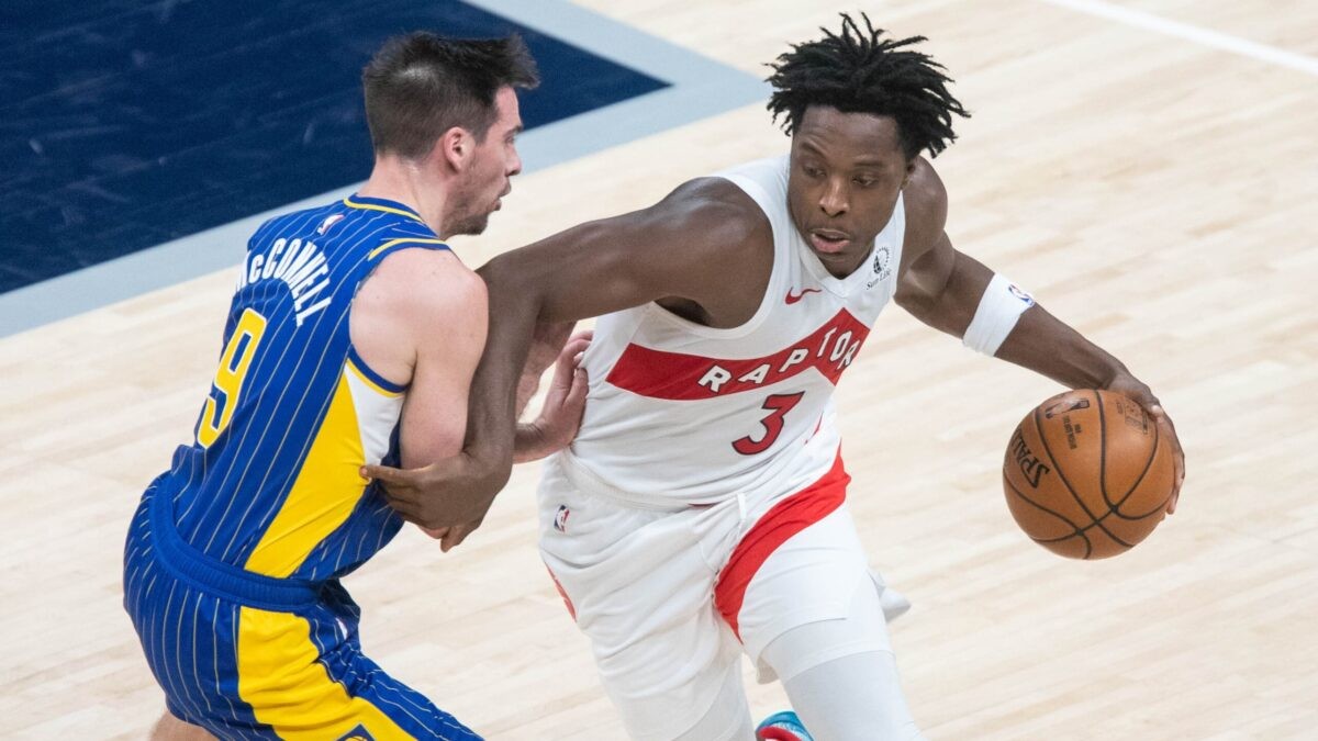 OG Anunoby will start Tuesday