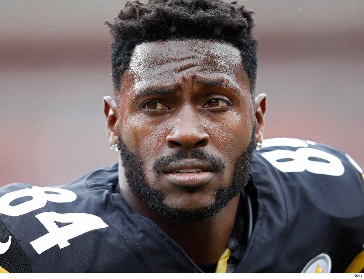 Antonio Brown Steelers #84 Given Away ... To Undrafted Tight End