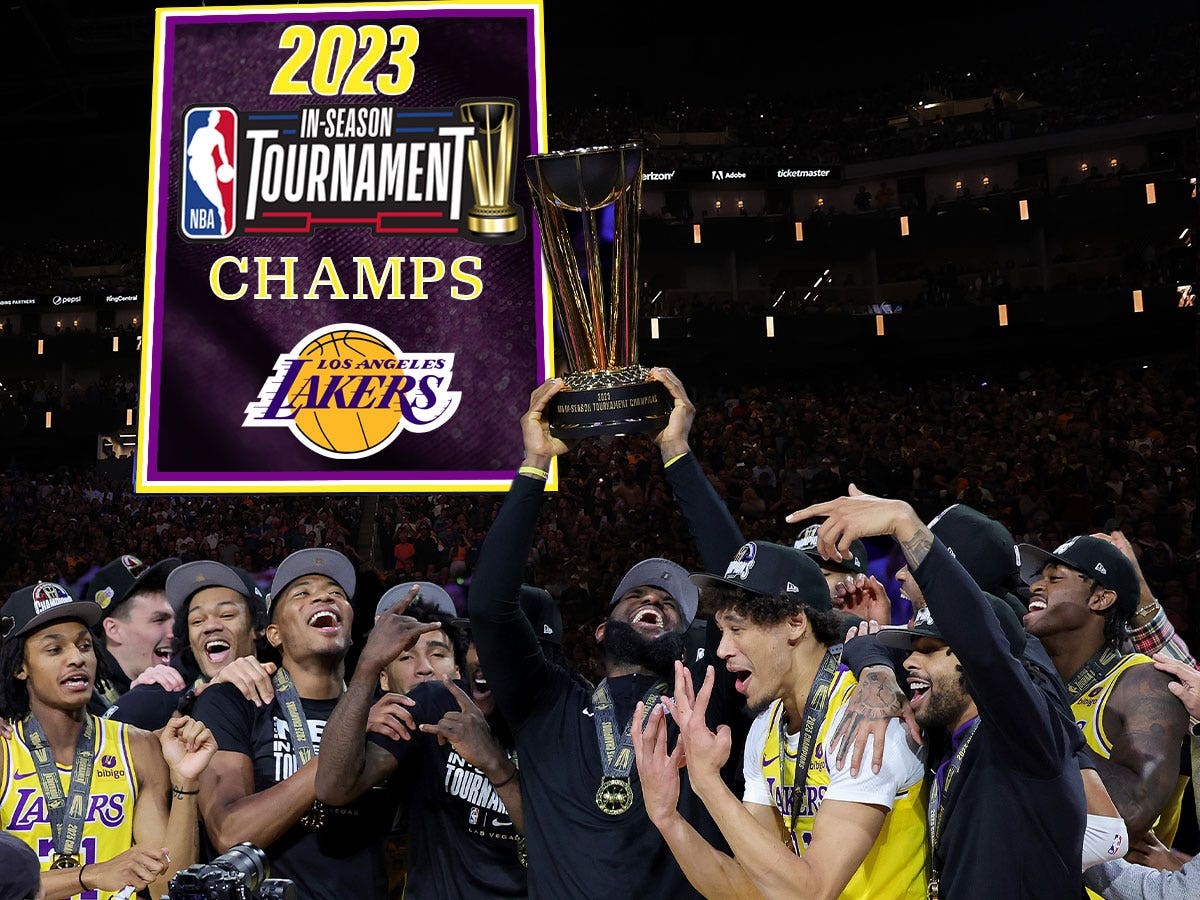 Lakers Will Reportedly Hang InSeason Tournament Banner At Arena