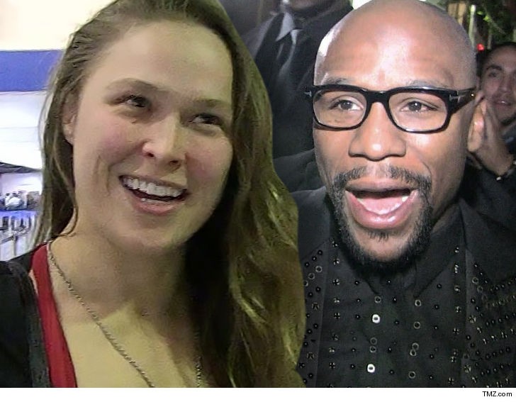 Ronda Rousey Floyd Fighting MMA Is 'All Talk' He'd Get Crushed!
