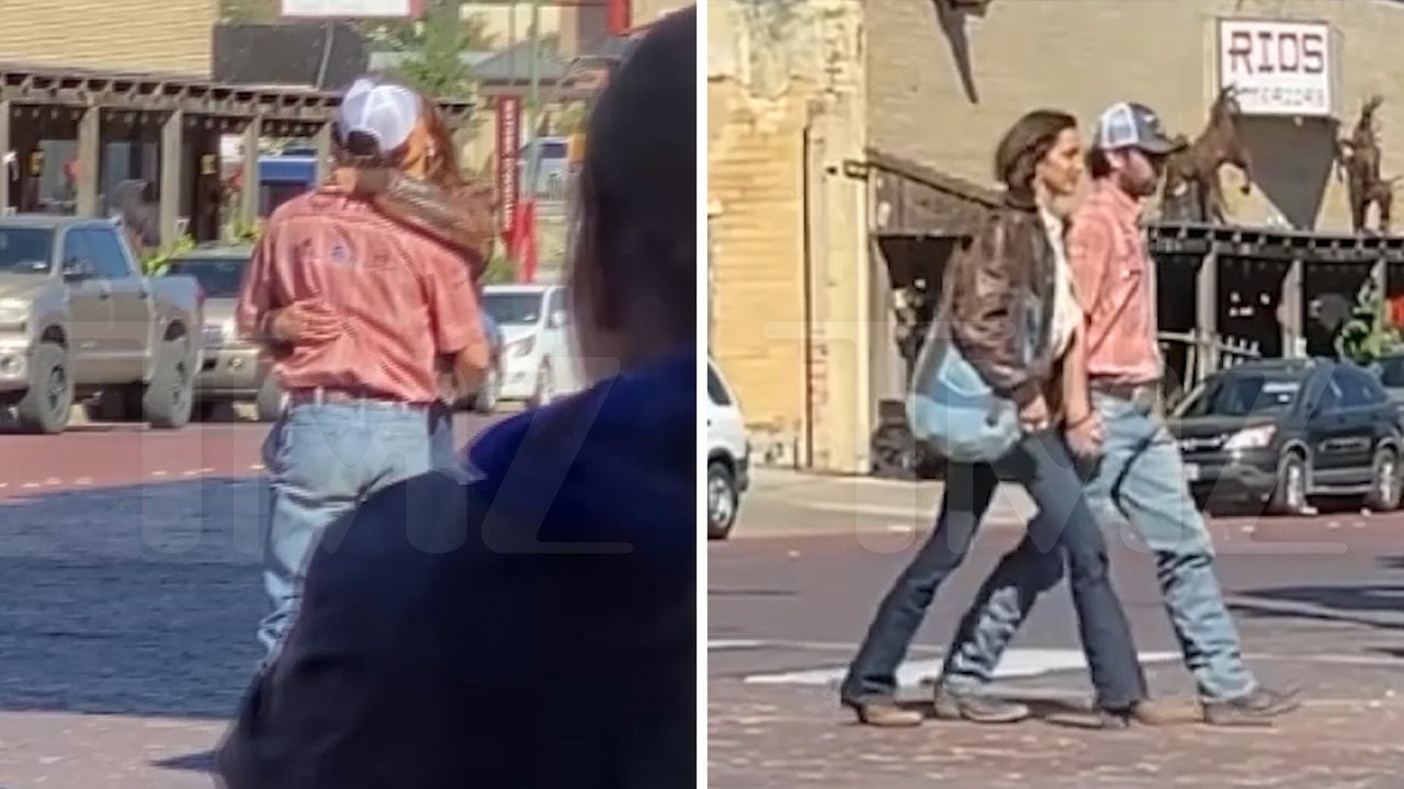 Bella Hadid Making Out With Real Life Cowboy Adan Banuelos