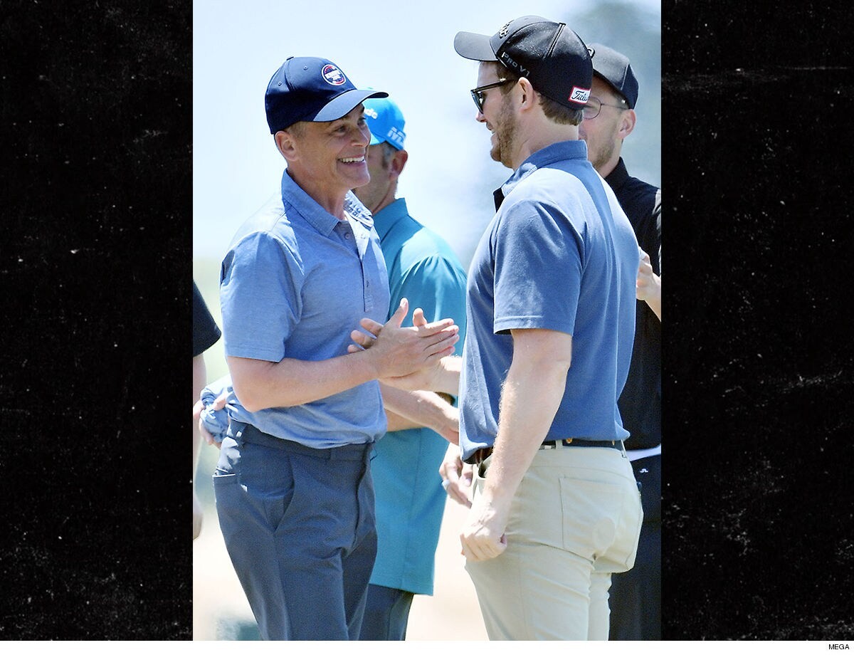 Chris Pratt Golfed With Rob Lowe Hours Before Wedding