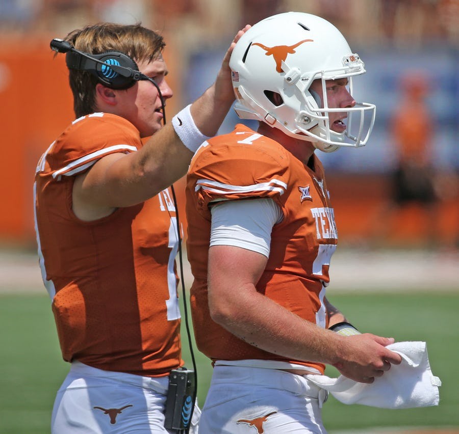 Is Texas' starting quarterback of the future even on the roster?