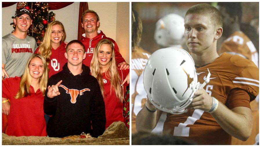 Texas-OU or OU-Texas? Sooner-bred Shane Buechele ready for football & family  politics
