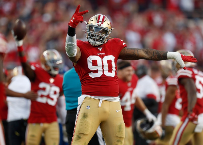 Monday at 49ers HQ Another defensive end lost for the season