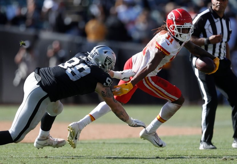 Raiders’ Maxx Crosby Fined For Hit On Chiefs’ Patrick Mahomes