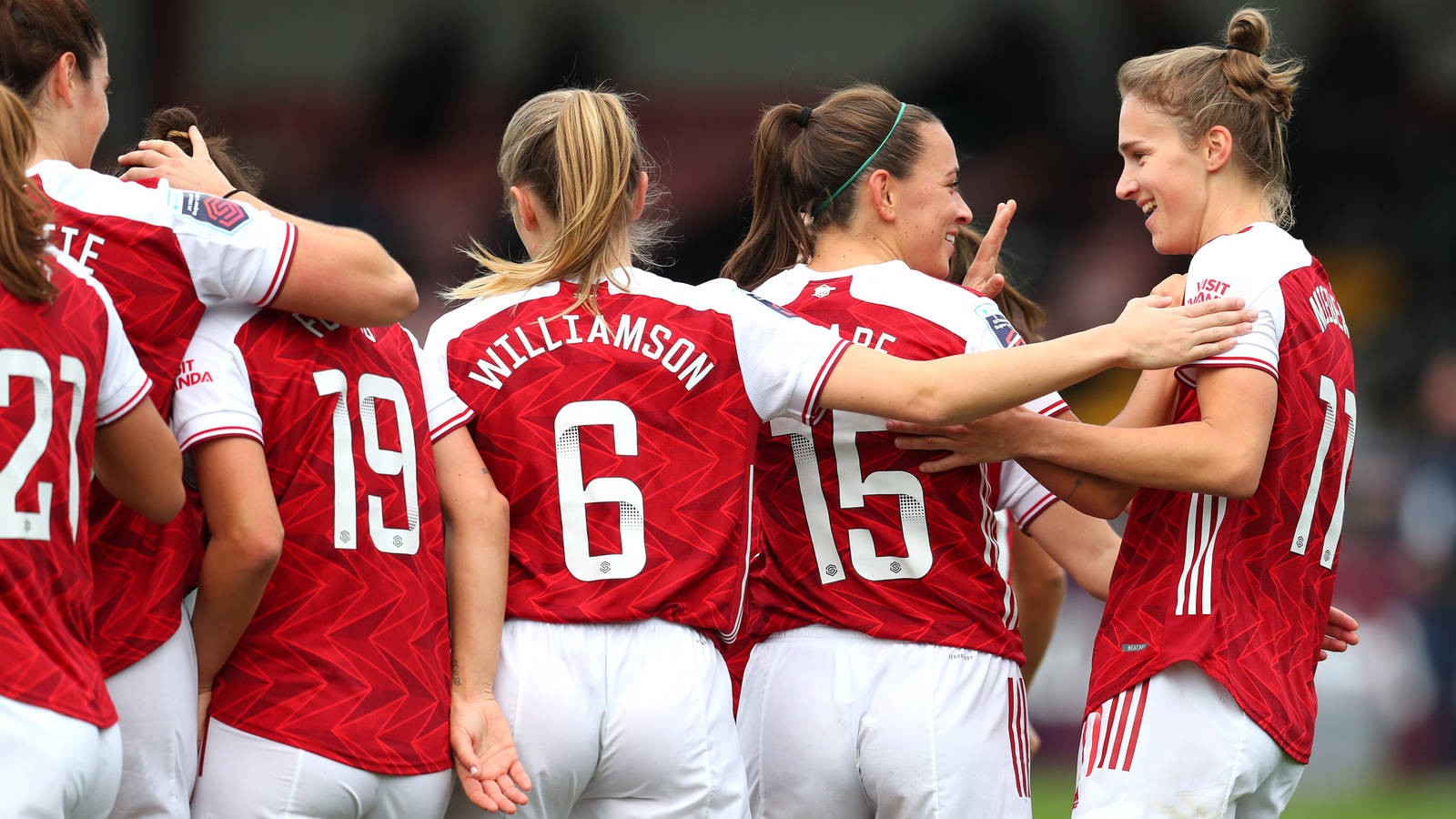 Match report Arsenal Women 61 Tottenham