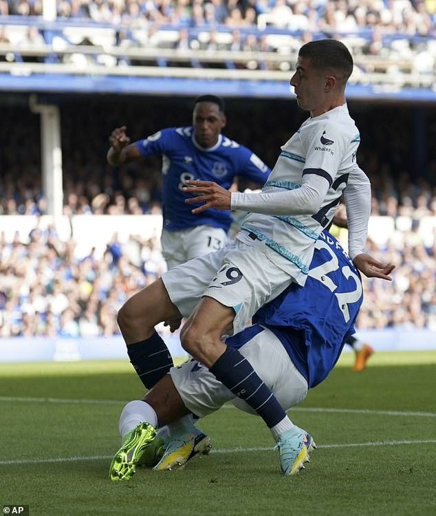 Ben Godfrey Suffers A HORROR Ankle Injury After Tackling Chelsea's Kai ...