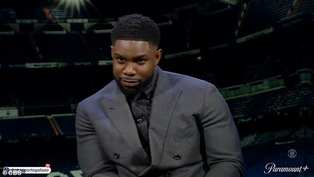 C'est magnifique!': Micah Richards shows off his modeling ability to leave  his fellow CBS hosts in fits of laughter during Champions League show - but  even Thierry Henry admits the suited-and-booted snaps