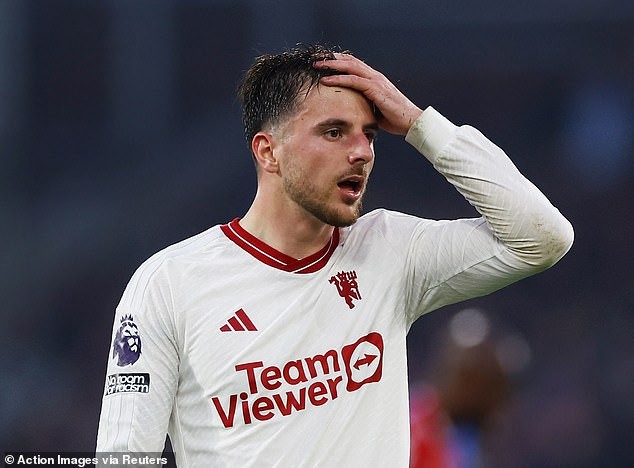 Man United Dealt Fresh Injury Blows As Mason Mount Misses Arsenal Clash