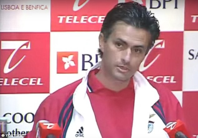 Jose Mourinho Managed Benfica For A Turbulent Three Months Back In 2000 ...