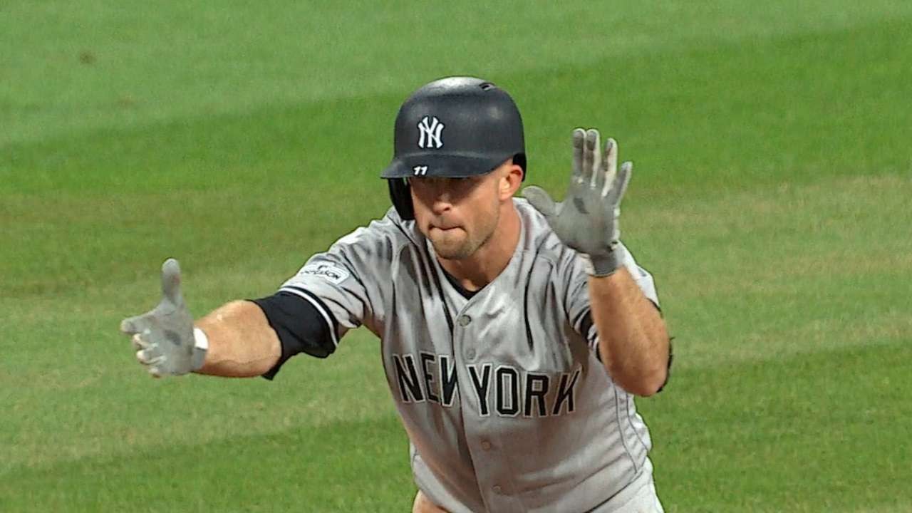 2017 New York Yankees Report Card Brett Gardner The Great