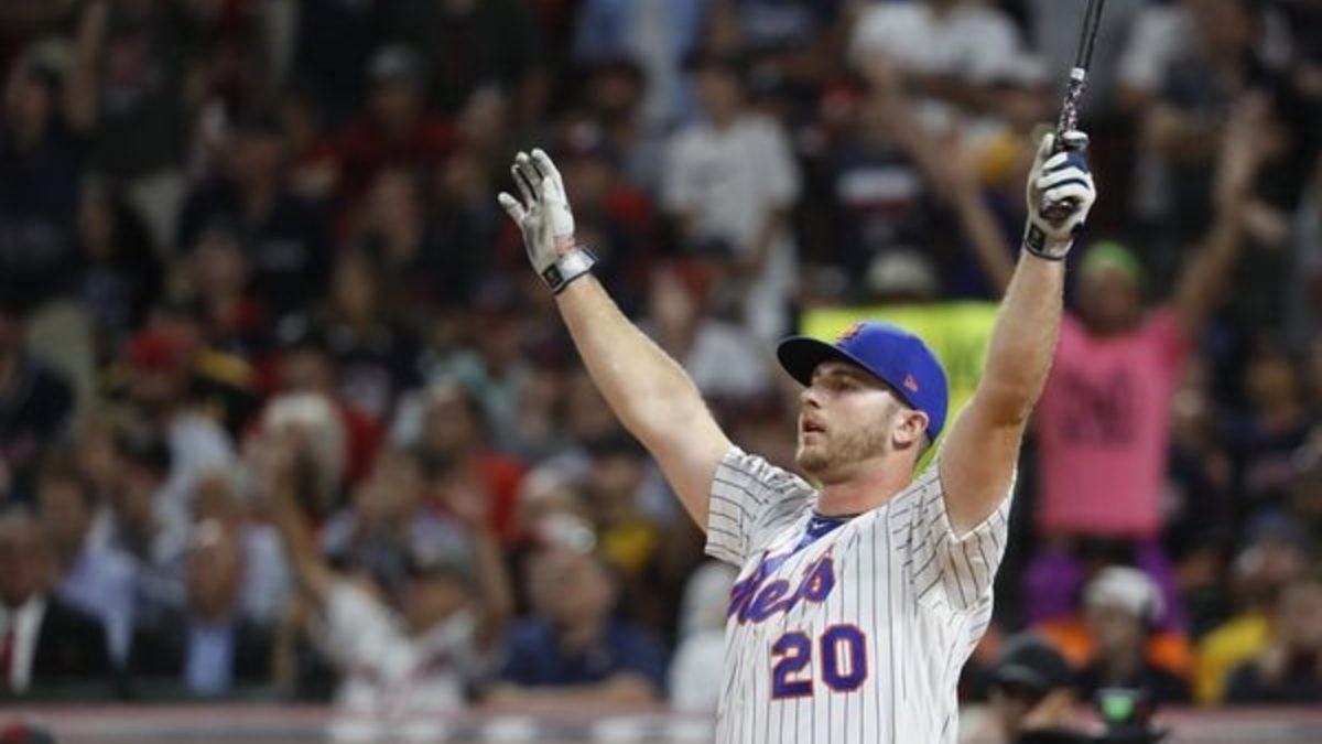 New York Mets 1B Pete Alonso Sets NL Rookie Record With 40th Home Run ...