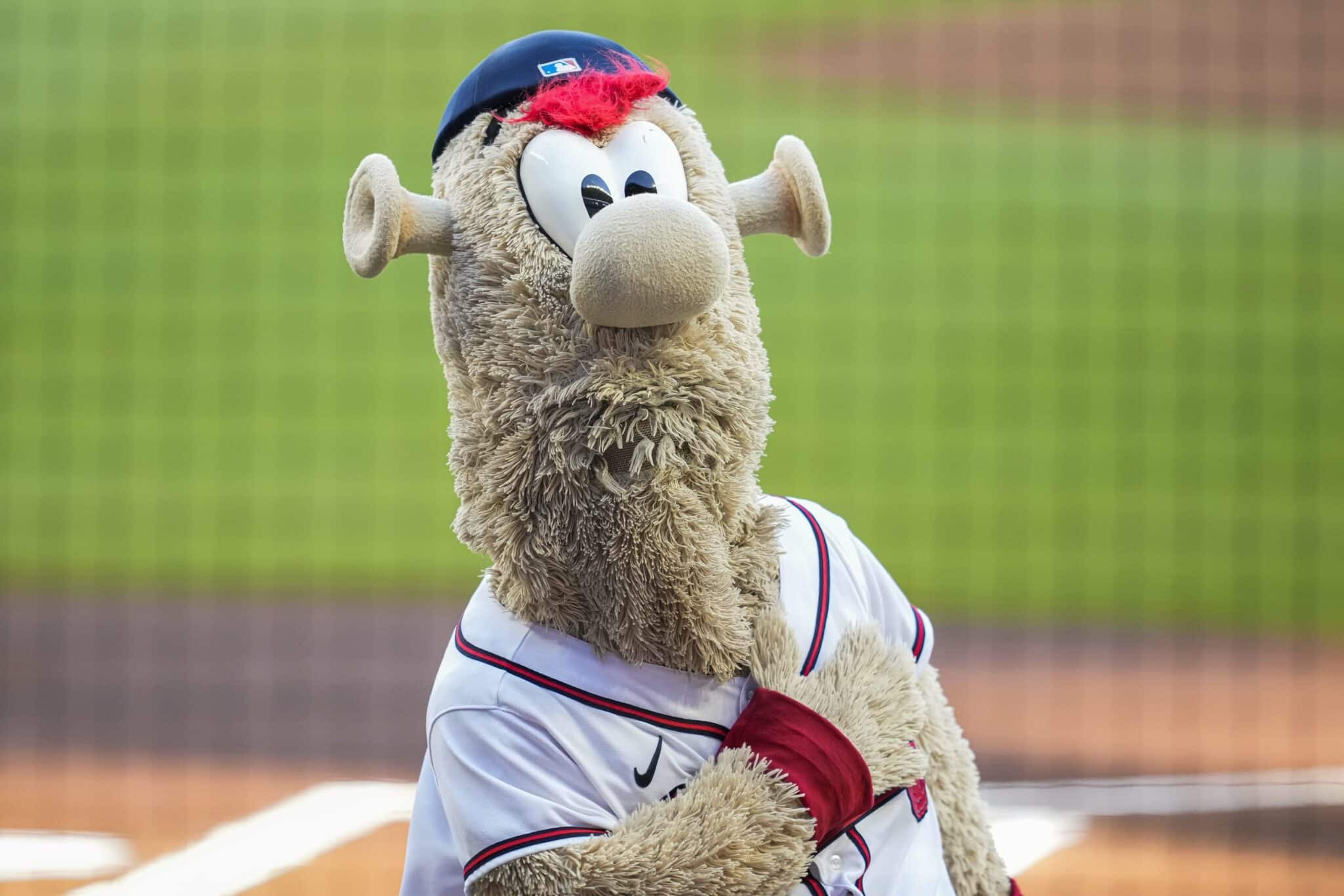 Braves mascot thinks Gary Cohen's opinion of him is absolute trash