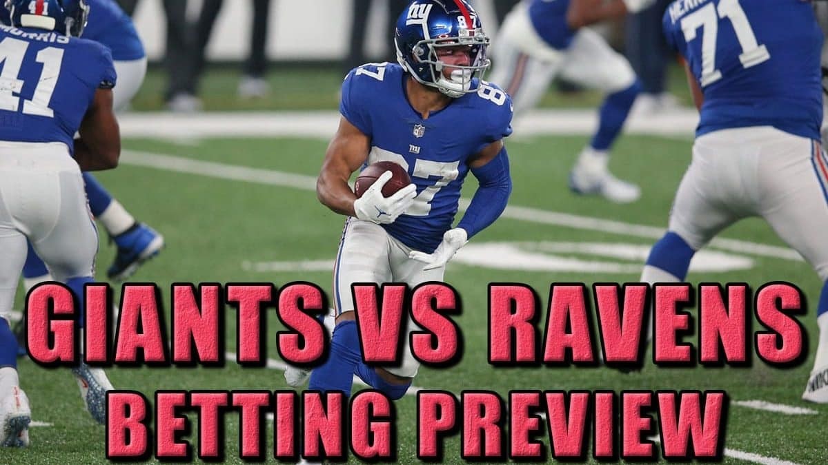 Giants Vs. Ravens Pick: Lock In The Ravens With The Spread