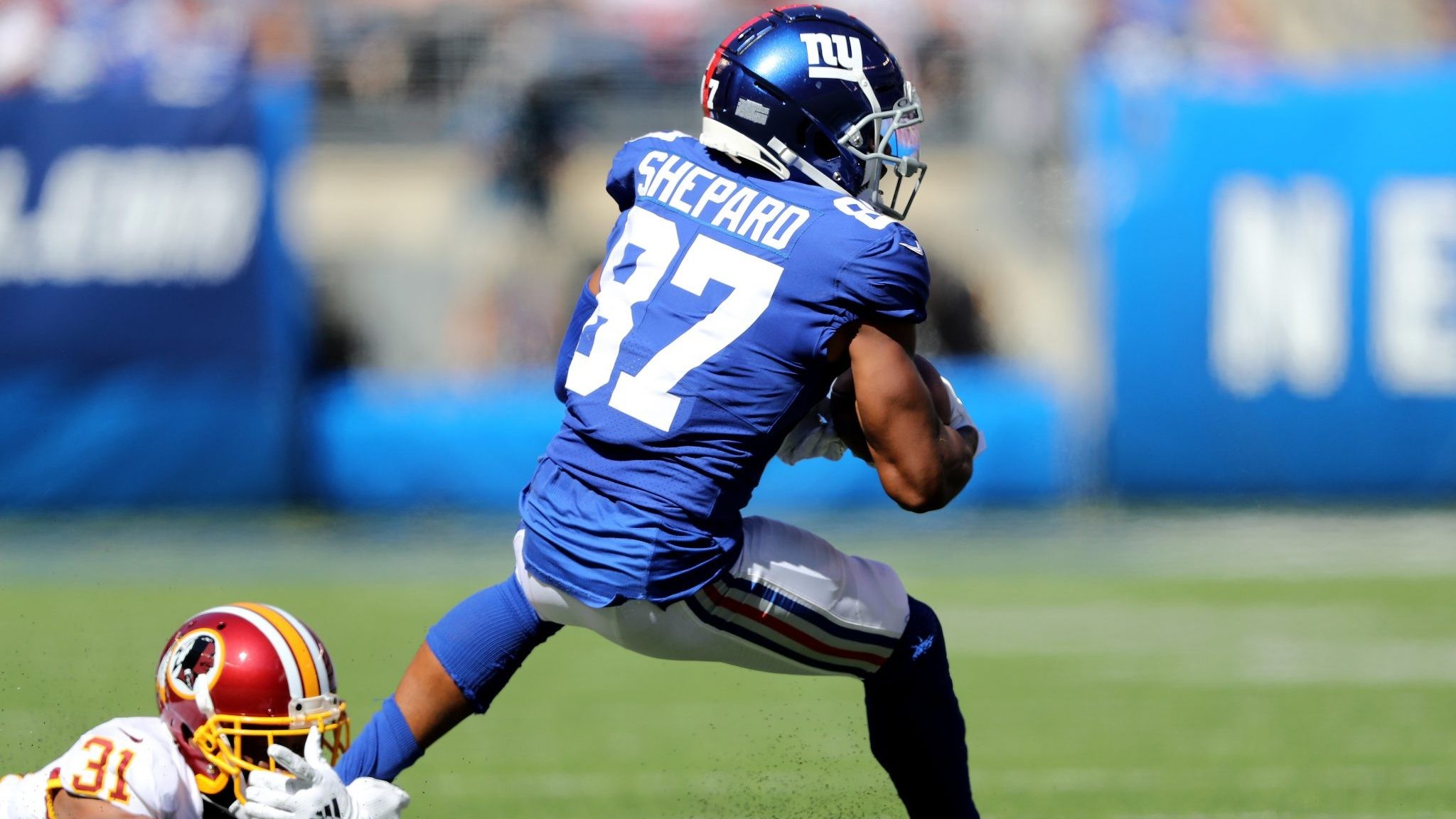 New York Giants WR Sterling Shepard cleared to play this Sunday