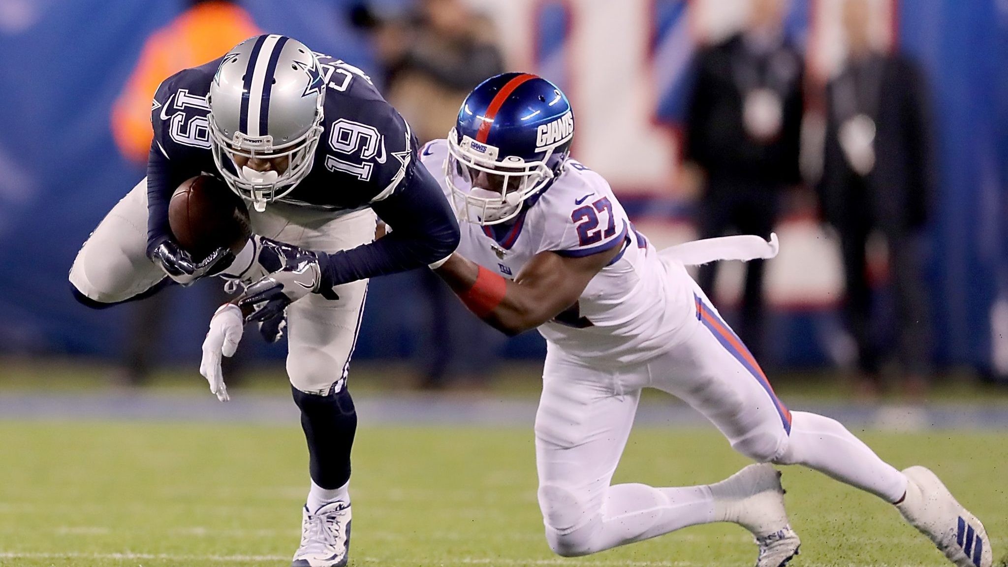 Teammates have described New York Giants CB Deandre Baker as a ‘handful’