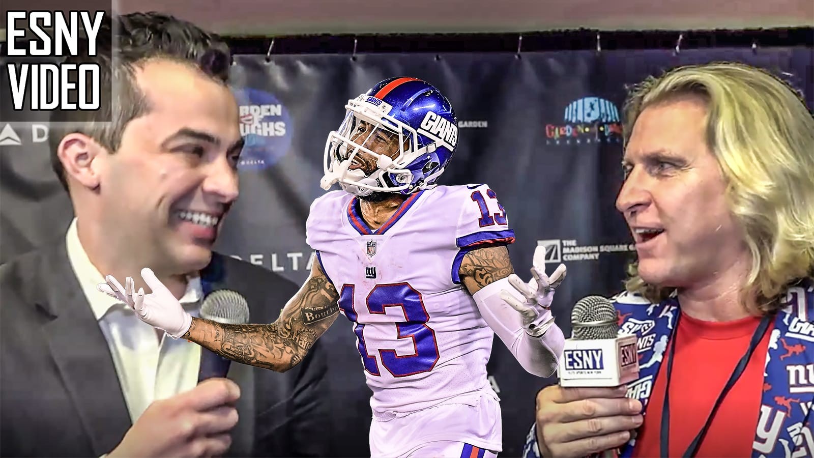 License Plate Guy on Odell Beckham Jr., New York Giants (ESNY Video)